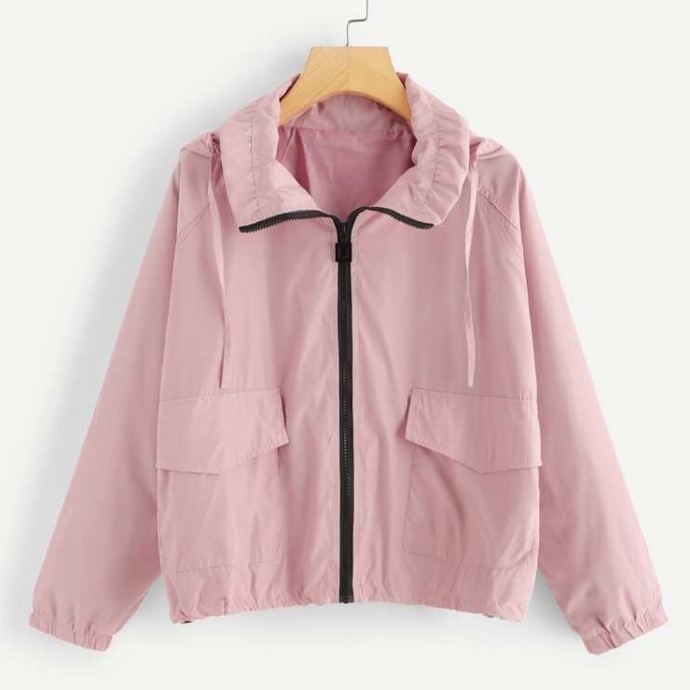 Pink Windbreaker